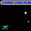 COSMOS J100145.00+013153.3