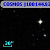 COSMOS J100144.83+013156.3