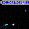 COSMOS J100144.67+013056.7