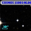 COSMOS J100146.00+013022.6