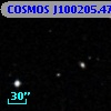 COSMOS J100205.47+013015.5