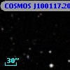 COSMOS J100117.20+013704.3