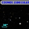 COSMOS J100116.68+013642.0