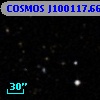 COSMOS J100117.66+013644.4