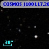 COSMOS J100117.20+013628.5