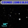 COSMOS J100116.81+013618.5