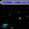 COSMOS J100116.59+013608.3