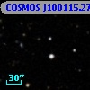 COSMOS J100115.27+013606.9