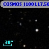 COSMOS J100117.50+013605.7