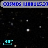 COSMOS J100115.37+013607.9