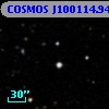 COSMOS J100114.94+013601.6