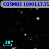 COSMOS J100117.75+013522.9