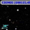 COSMOS J100115.49+013515.4
