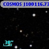COSMOS J100116.73+013510.1