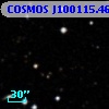 COSMOS J100115.46+013504.6