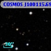 COSMOS J100115.68+013500.4