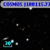 COSMOS J100115.77+013445.3