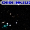 COSMOS J100115.80+013441.1