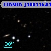 COSMOS J100116.01+013431.2