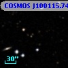 COSMOS J100115.74+013434.4