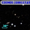 COSMOS J100117.69+013443.8