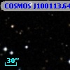 COSMOS J100113.64+013424.7