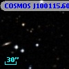 COSMOS J100115.60+013420.5