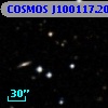 COSMOS J100117.20+013414.0