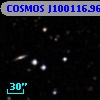COSMOS J100116.96+013409.0