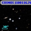 COSMOS J100116.76+013409.0