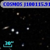 COSMOS J100115.91+013406.1