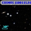 COSMOS J100115.91+013339.4