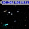 COSMOS J100116.58+013335.1