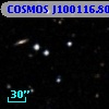 COSMOS J100116.80+013335.1