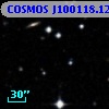 COSMOS J100118.12+013306.6