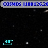 COSMOS J100126.20+013306.7