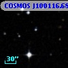 COSMOS J100116.68+013240.7