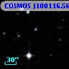 COSMOS J100116.56+013239.9