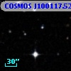 COSMOS J100117.52+013232.7