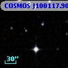 COSMOS J100117.90+013226.5