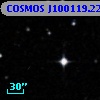 COSMOS J100119.22+013206.3