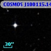 COSMOS J100115.14+013144.6