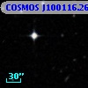COSMOS J100116.26+013129.2