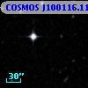 COSMOS J100116.11+013130.1