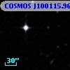 COSMOS J100115.96+013126.8