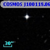COSMOS J100118.06+013116.6