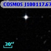 COSMOS J100117.67+013115.1