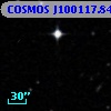 COSMOS J100117.84+013110.9