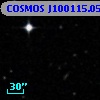COSMOS J100115.05+013105.0
