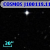 COSMOS J100118.11+013102.1